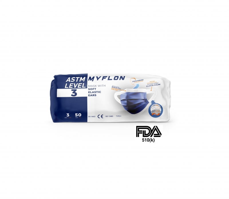 Myflon Surgical Mask FDA 510 K