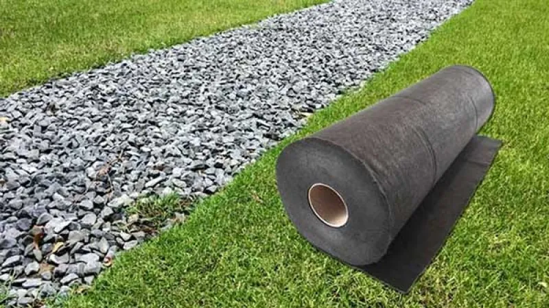 Drainage nonwoven fabric